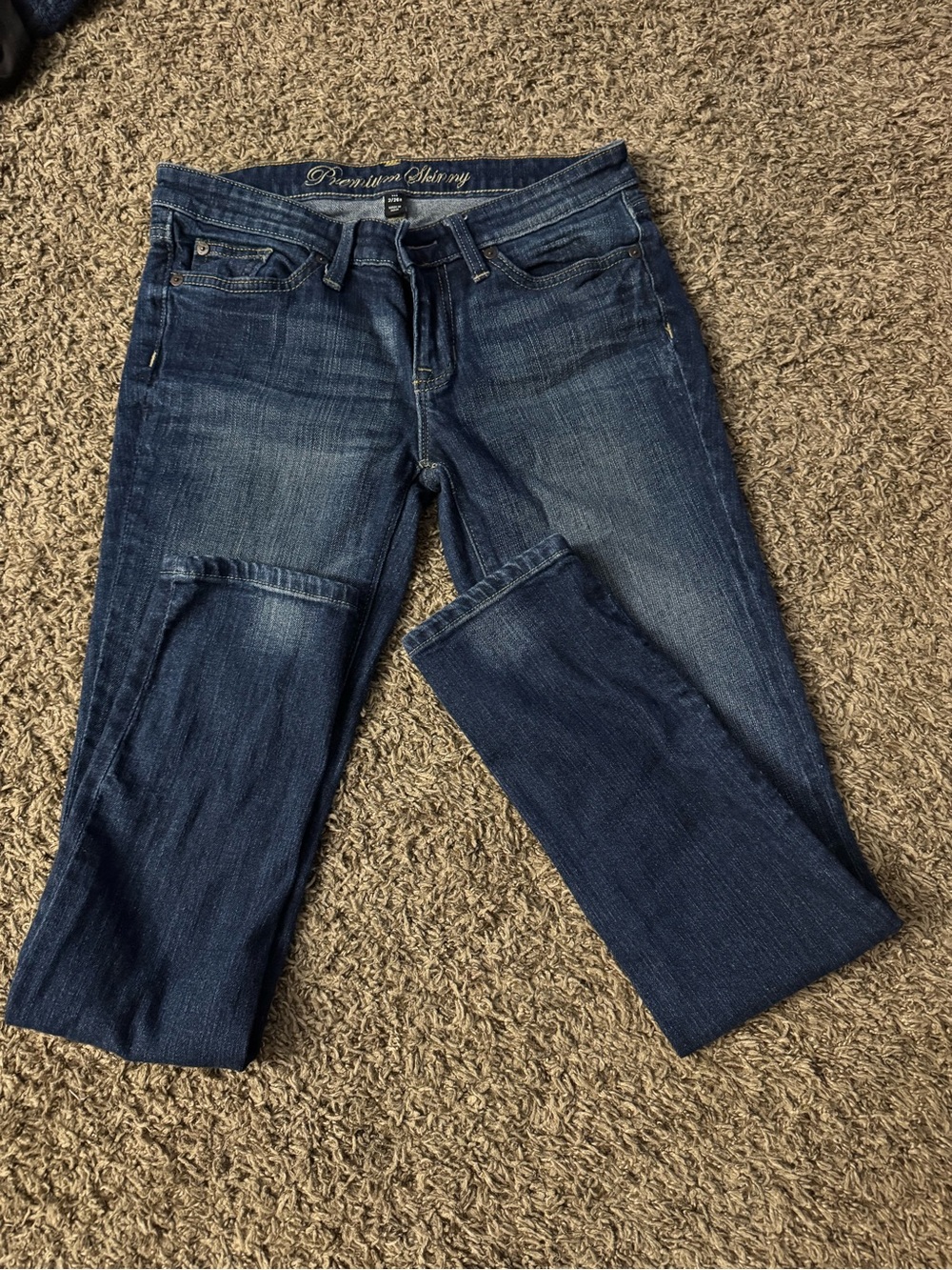 Women's Dark Blue Jeans